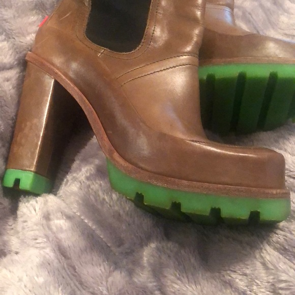 Hunter heeled leather boots - Picture 8 of 11